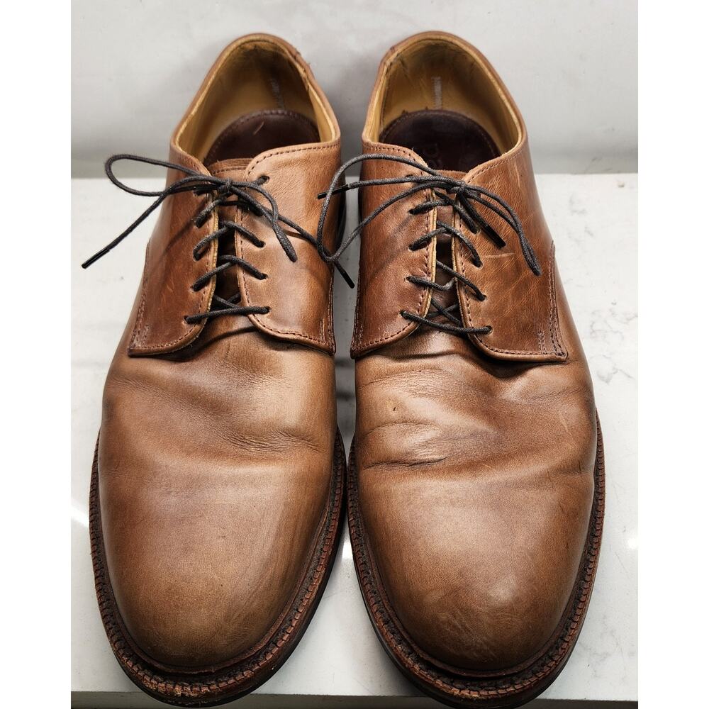 ECU Hard to find Parkhurst Bidwell‎ Derby Shoe 11D Brown Leather Dainite Outsole